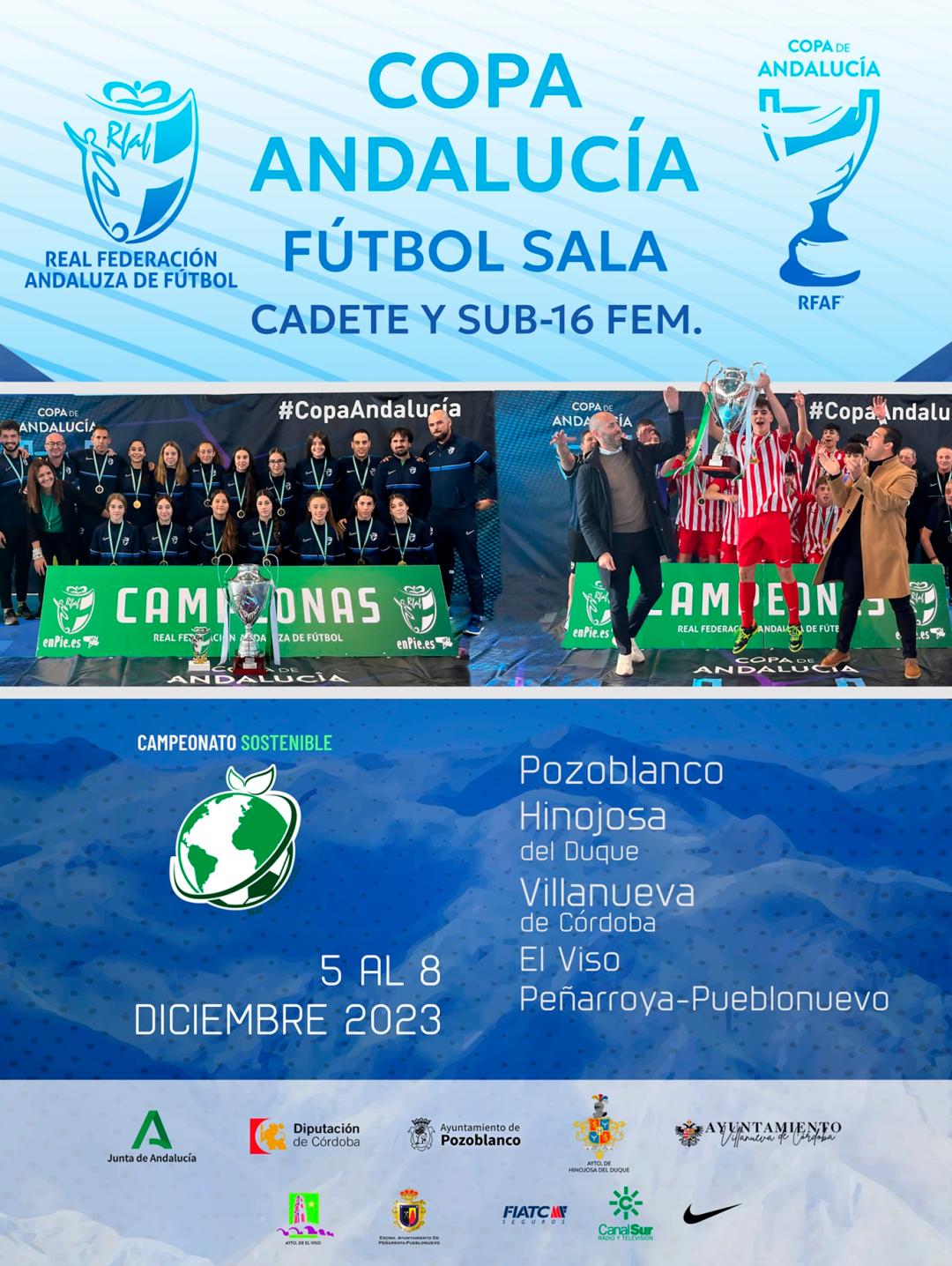 Campeonato selecciones provinciales andalucía fútbol 2023